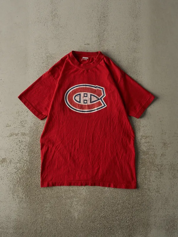Vintage Y2K Red Montreal Canadiens #13 Mike Cammalleri Tee (S/M) sold by Rebalance Vintage