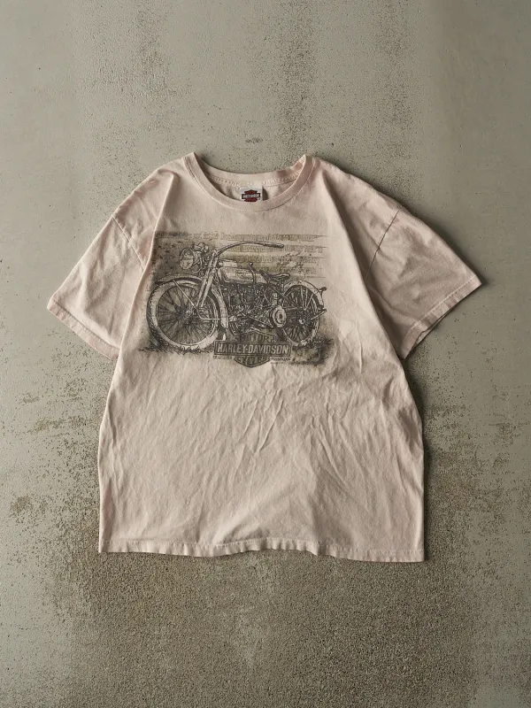 16' Beige Harley Davidson Lindon Utah Tee (M/L) sold by Rebalance Vintage
