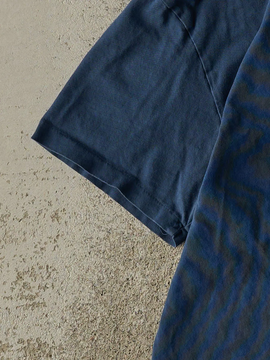 Vintage 90s Navy Blue Polo Ralph Lauren Embroidered Pocket Single Stitch Tee (S) sold by Rebalance Vintage product image thumbnail 3