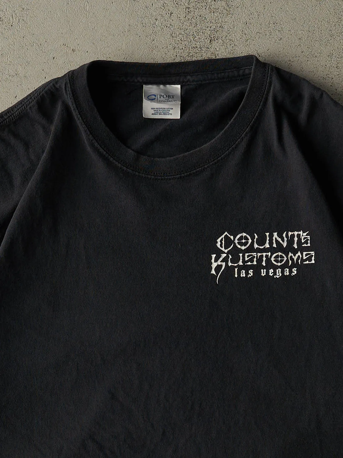 Vintage Y2K Black Counts Kustoms Tee (L/XL) sold by Rebalance Vintage product image thumbnail 3