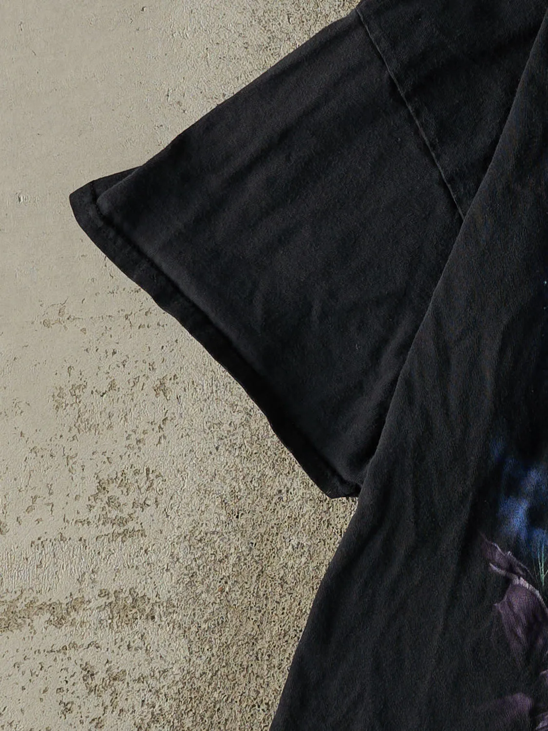Vintage Y2K Faded Black Wolf Nature Tee (L/XL) sold by Rebalance Vintage product image thumbnail 3