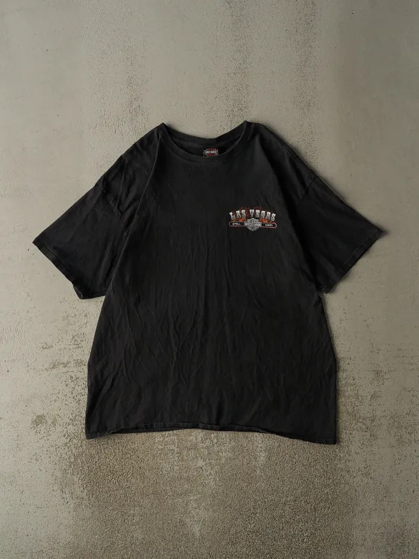 Vintage 03' Black Harley Davidson Las Vegas Tee (XL/XXL) made by Rebalance Vintage