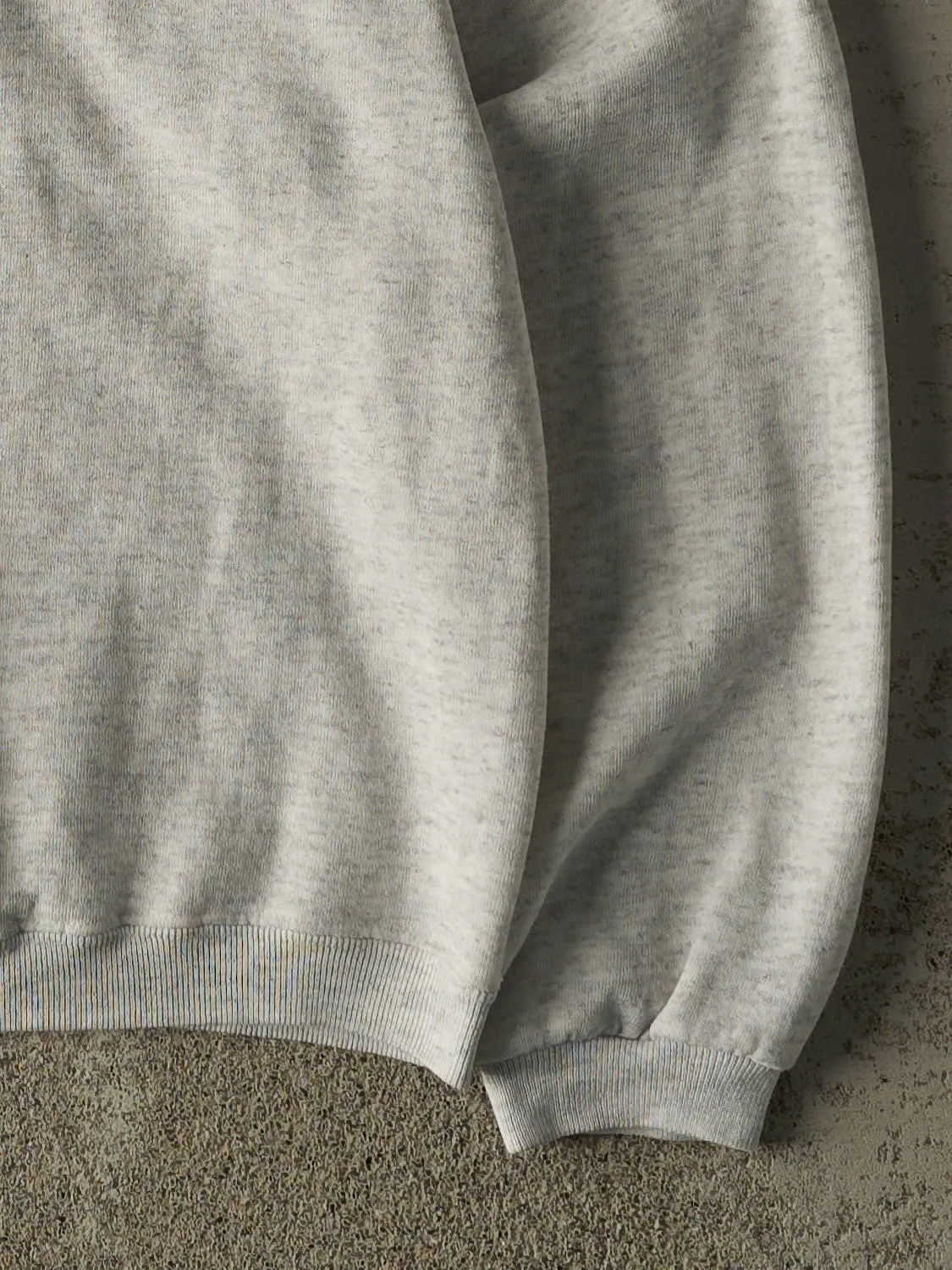 Vintage 90s Heather Grey Disney Epcot Center Quarter Zip Sweater (M/L) sold by Rebalance Vintage product image thumbnail 4