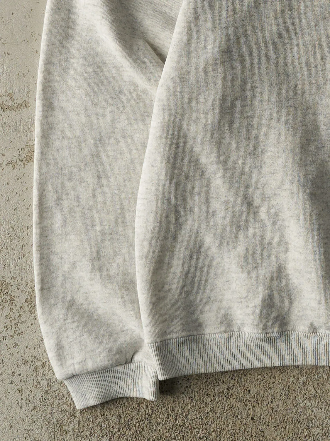 Vintage 90s Heather Grey Disney Epcot Center Quarter Zip Sweater (M/L) sold by Rebalance Vintage product image thumbnail 3