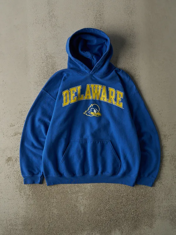 Vintage Y2K Blue University of Delaware Hoodie (M) sold by Rebalance Vintage