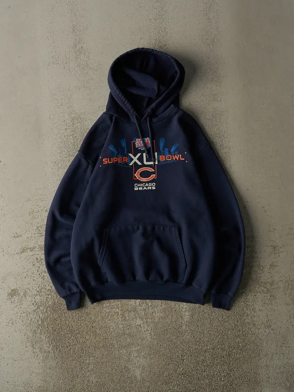 Vintage 07' Navy Blue Chicago Bears Superbowl XLI Hoodie (S/M) sold by Rebalance Vintage