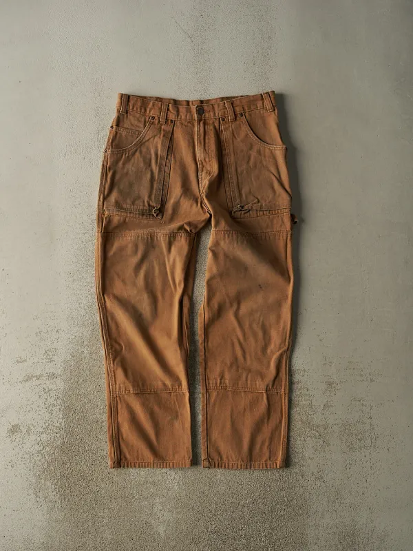 Vintage Y2K Camel Dickies Double Knee Work Pants (33x28.5) sold by Rebalance Vintage