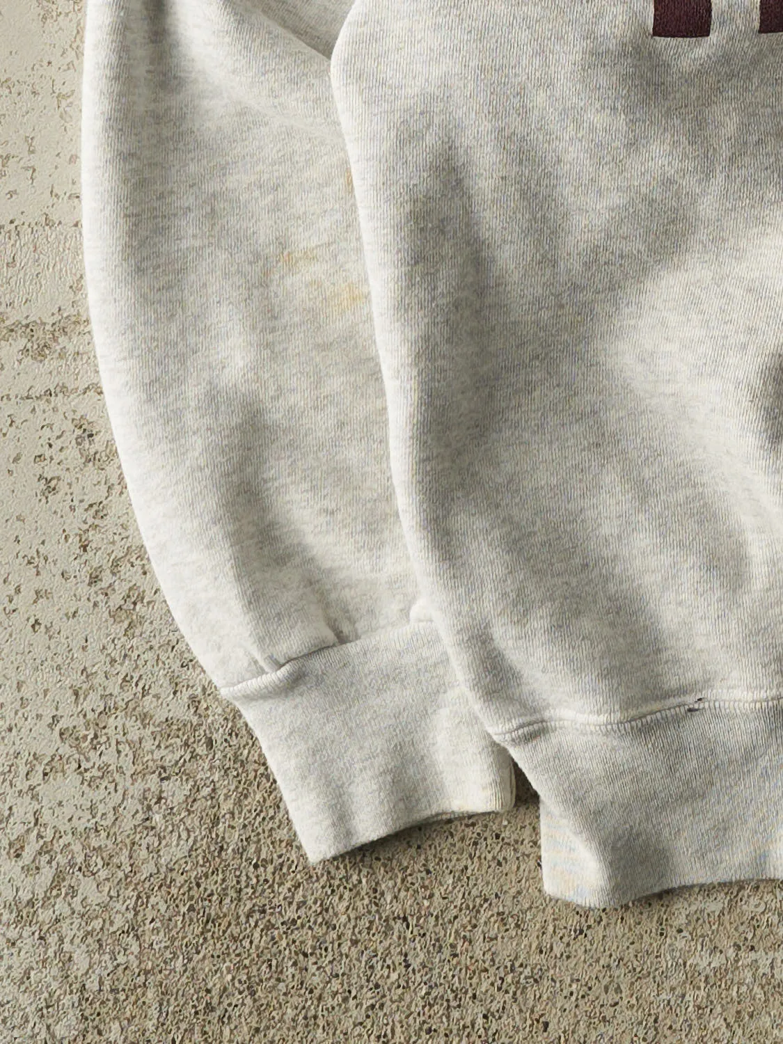 Vintage 80s Heather Grey Central Michigan Crewneck (M/L) sold by Rebalance Vintage product image thumbnail 3