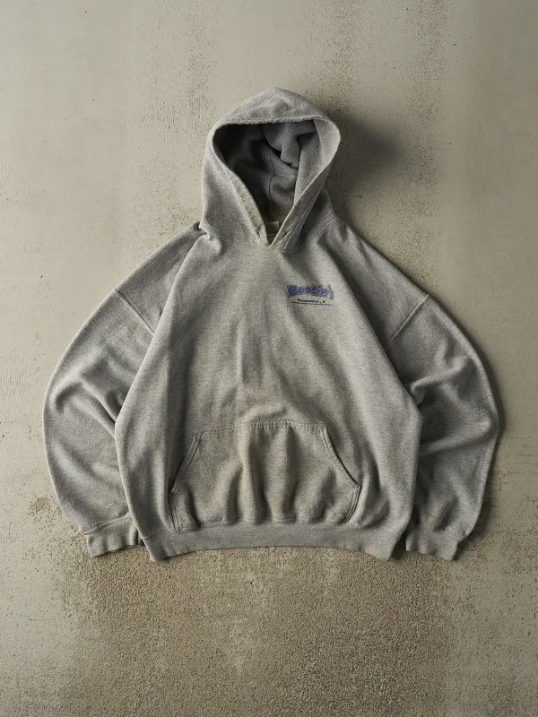 Vintage Y2K Grey Booties Pirate Hoodie (L/XL) sold by Rebalance Vintage