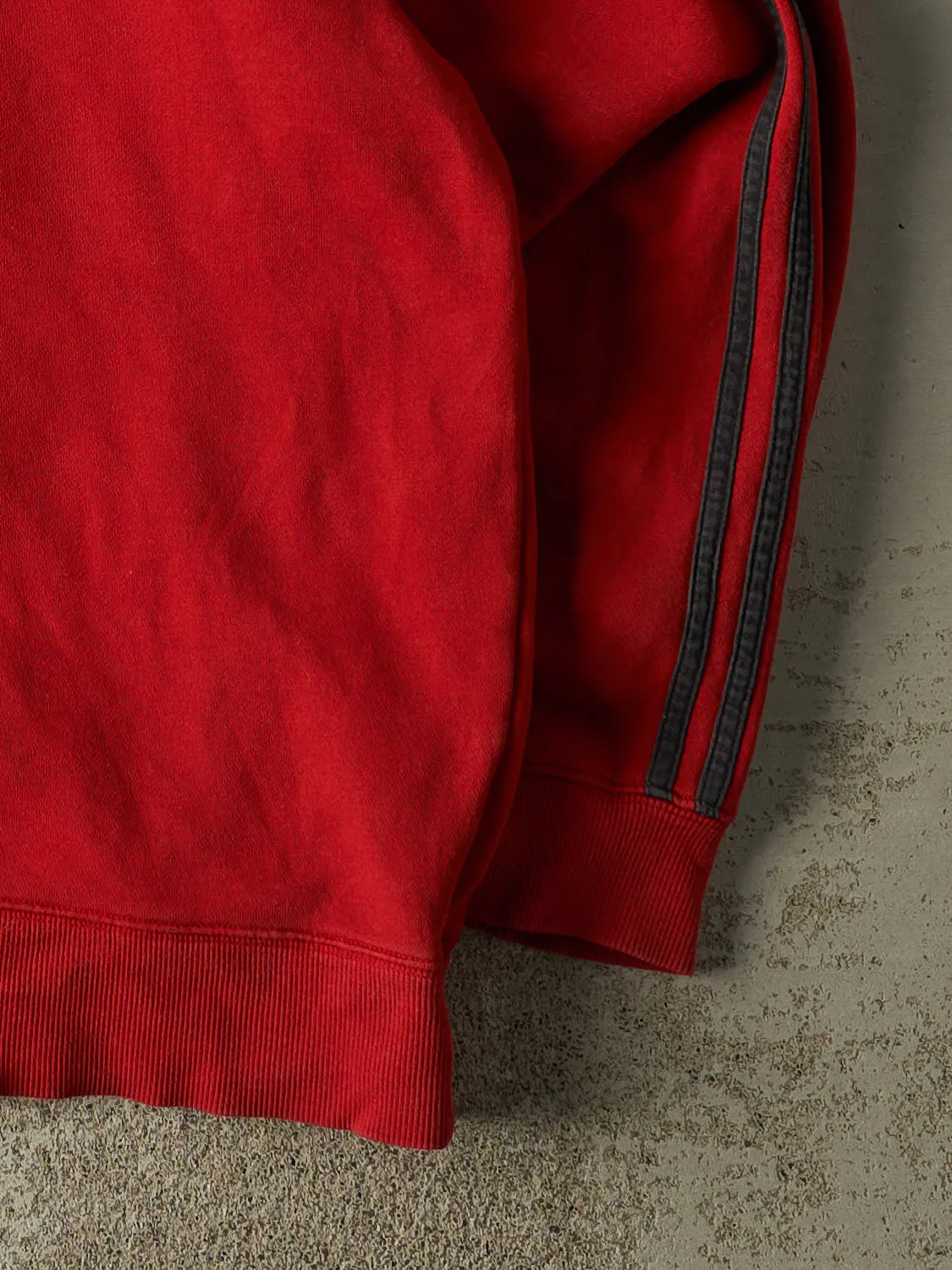 Vintage Y2K Red Adidas Embroidered Crewneck (XL/XXL) sold by Rebalance Vintage product image thumbnail 4