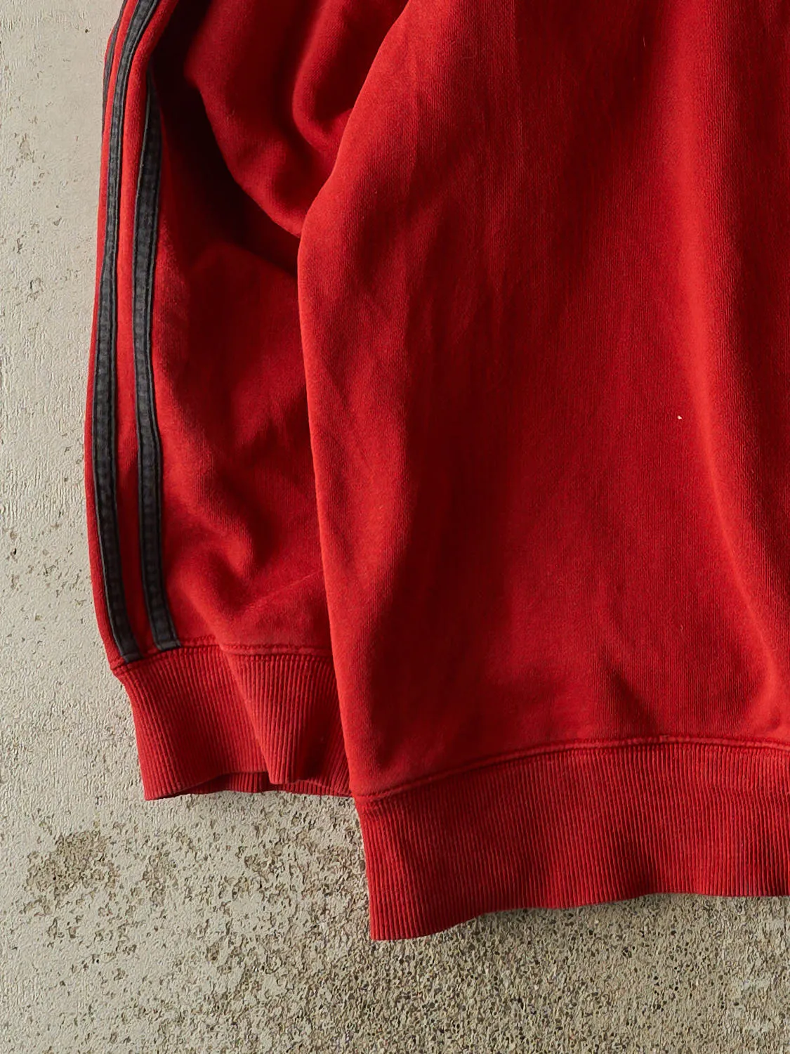 Vintage Y2K Red Adidas Embroidered Crewneck (XL/XXL) sold by Rebalance Vintage product image thumbnail 3