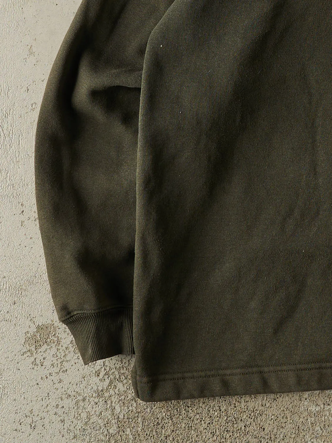 Vintage 90s Green Carhartt Quarter Zip Sweater (L/XL) sold by Rebalance Vintage product image thumbnail 3