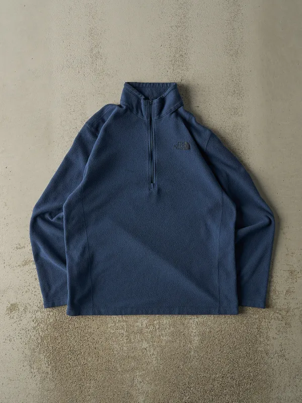 Vintage Y2K Blue The North Face Quarter Zip Fleece (S/M) sold by Rebalance Vintage