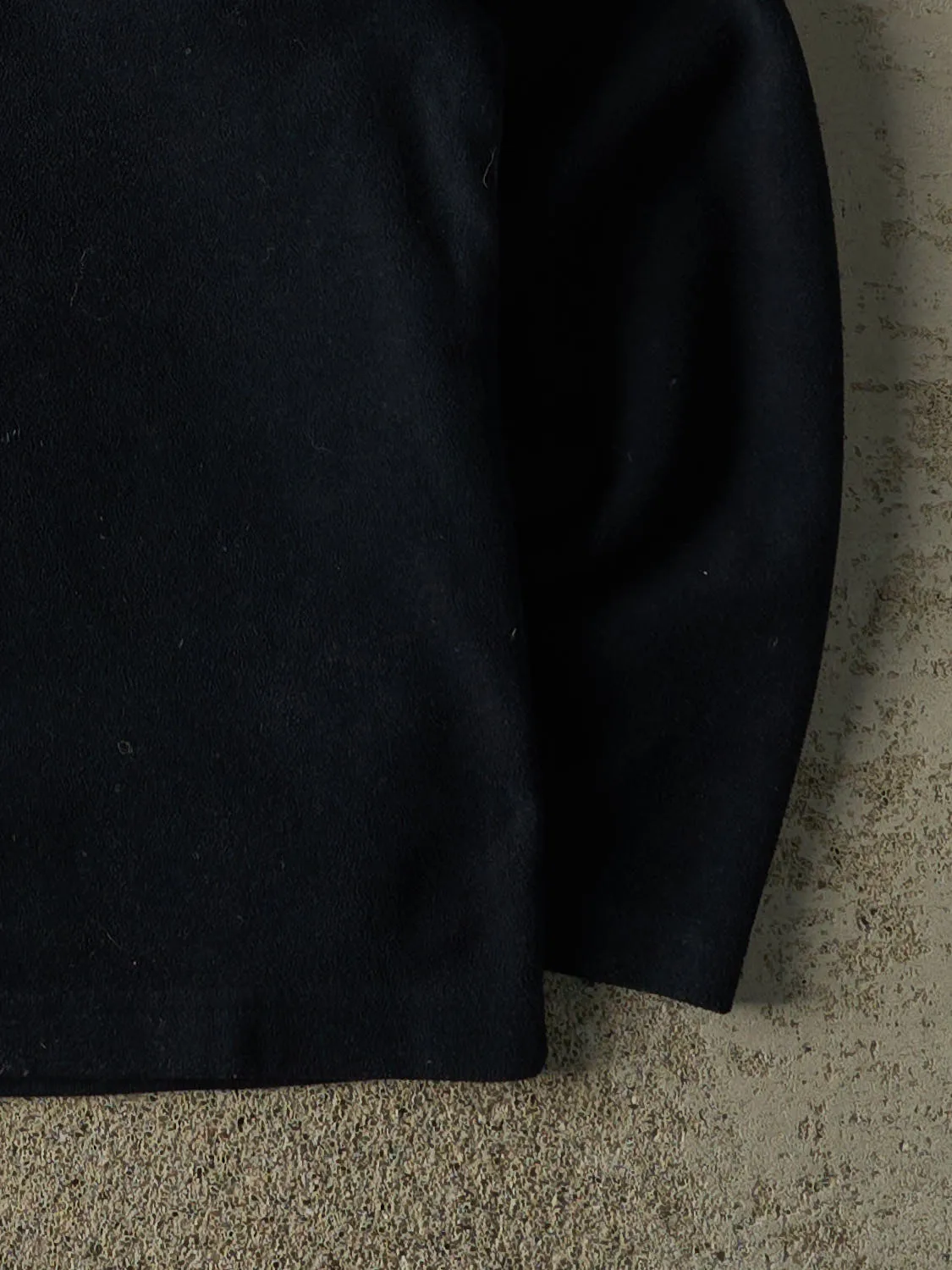 Vintage Y2K Navy Blue Roots Embroidered Fleece Quarter Zip Sweater (M/L) sold by Rebalance Vintage product image thumbnail 4