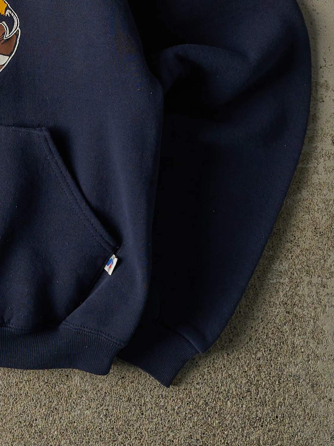 Vintage Y2K Navy Blue Russell Athletic Wildcats Hoodie (XS/S) sold by Rebalance Vintage product image thumbnail 4