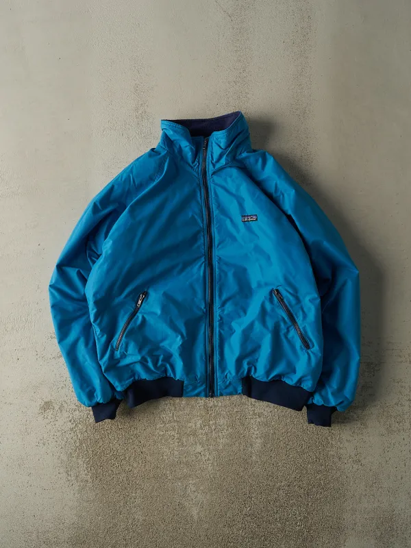 Vintage 90s Teal Patagonia Fleece Lined Windbreaker Jacket (XL) sold by Rebalance Vintage