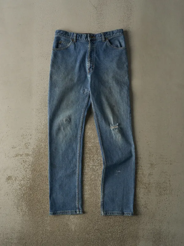 Vintage Y2K Mid Wash Mustang Jeans (33x33) sold by Rebalance Vintage