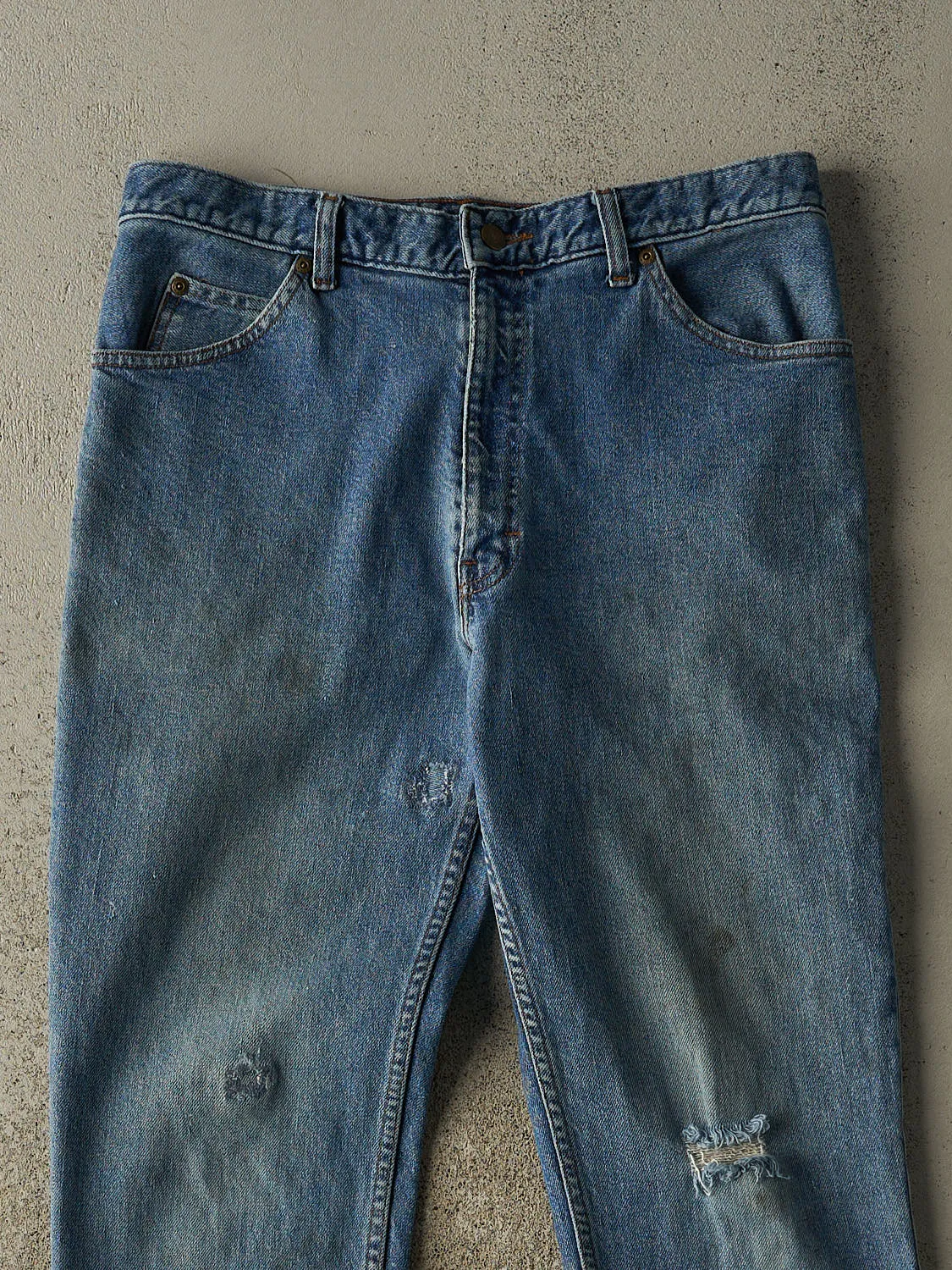 Vintage Y2K Mid Wash Mustang Jeans (33x33) sold by Rebalance Vintage product image thumbnail 3