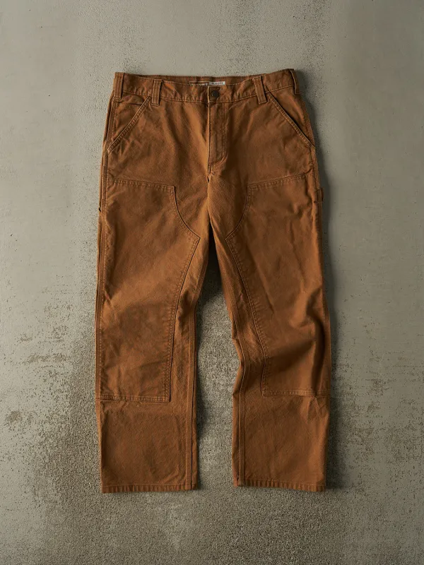 Vintage Y2K Camel Carhartt Double Knee Carpenter Pants (35x30) sold by Rebalance Vintage