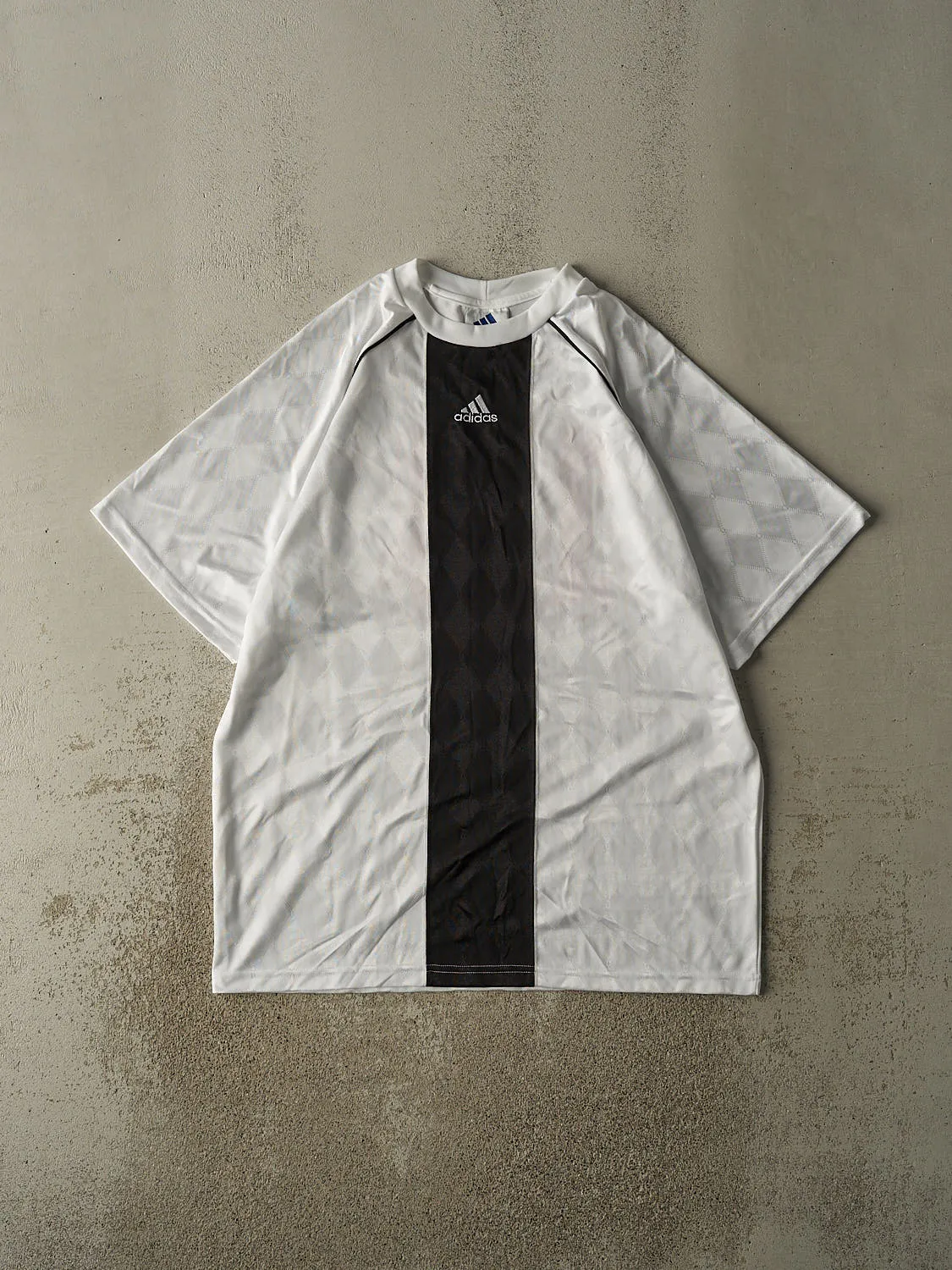 Vintage 90s White Adidas Soccer Jersey (XXL) sold by Rebalance Vintage