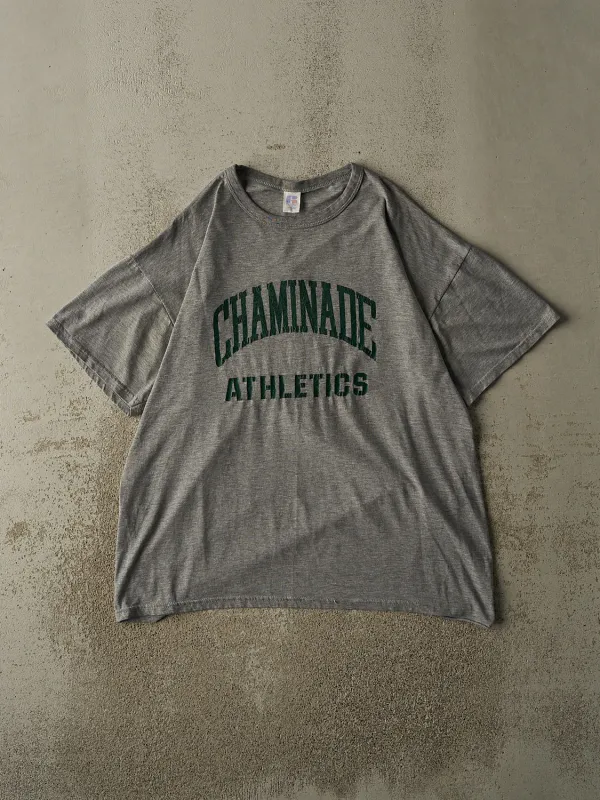 Vintage 90s Grey Chaminade Athletics Tee (L/XL) sold by Rebalance Vintage