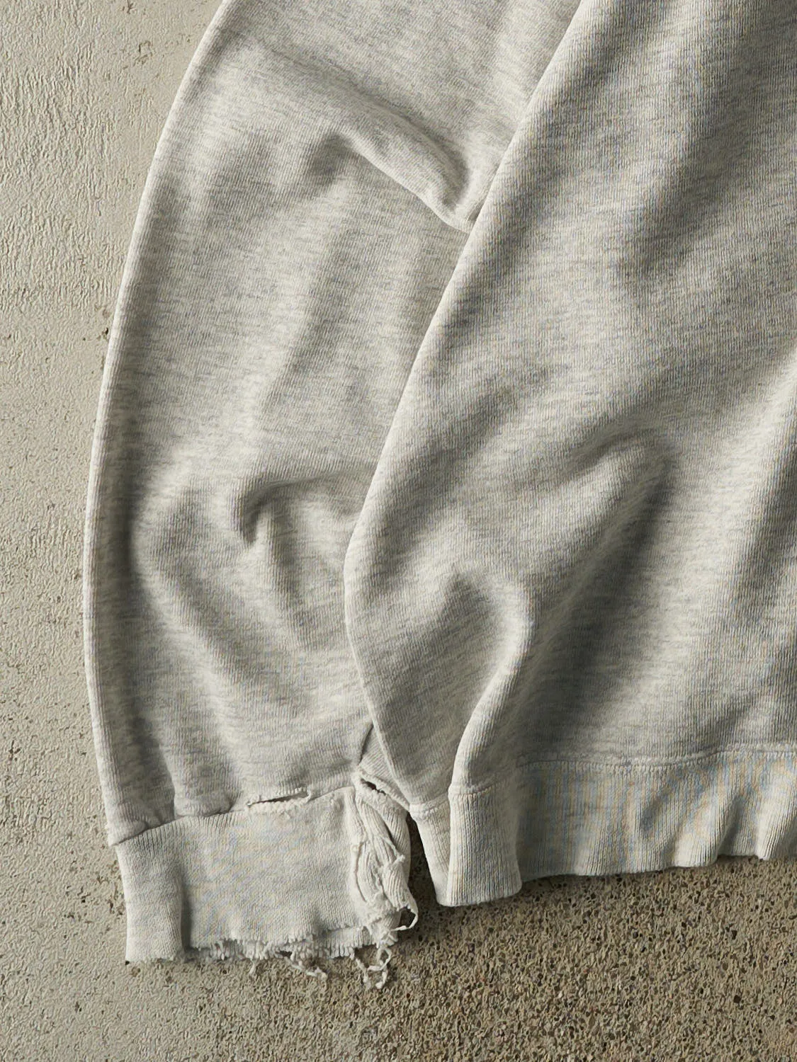 Vintage 90s Heather Grey Nike Embroidered Crewneck (XL/XXL) sold by Rebalance Vintage product image thumbnail 3