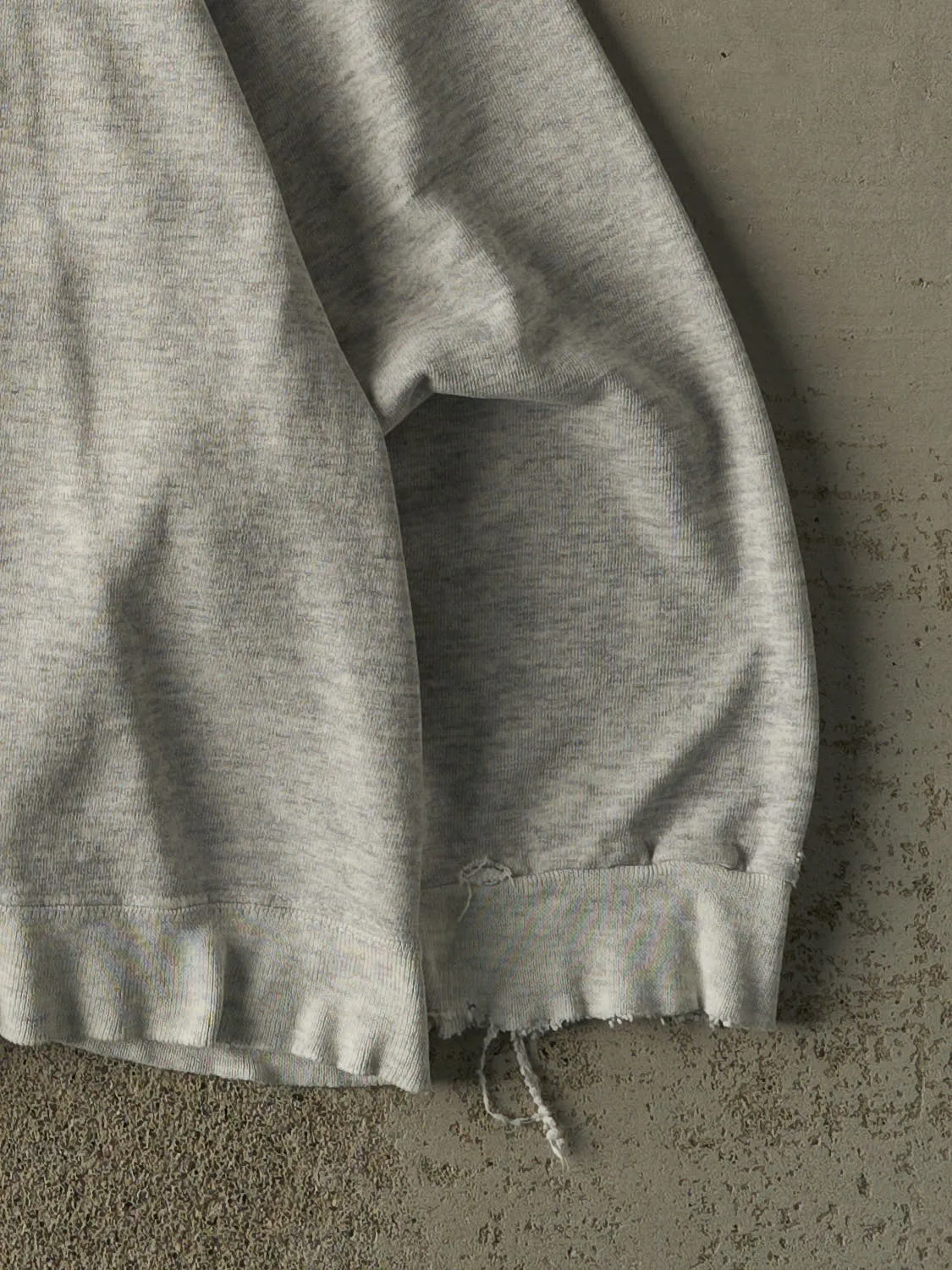 Vintage 90s Heather Grey Nike Embroidered Crewneck (XL/XXL) sold by Rebalance Vintage product image thumbnail 4