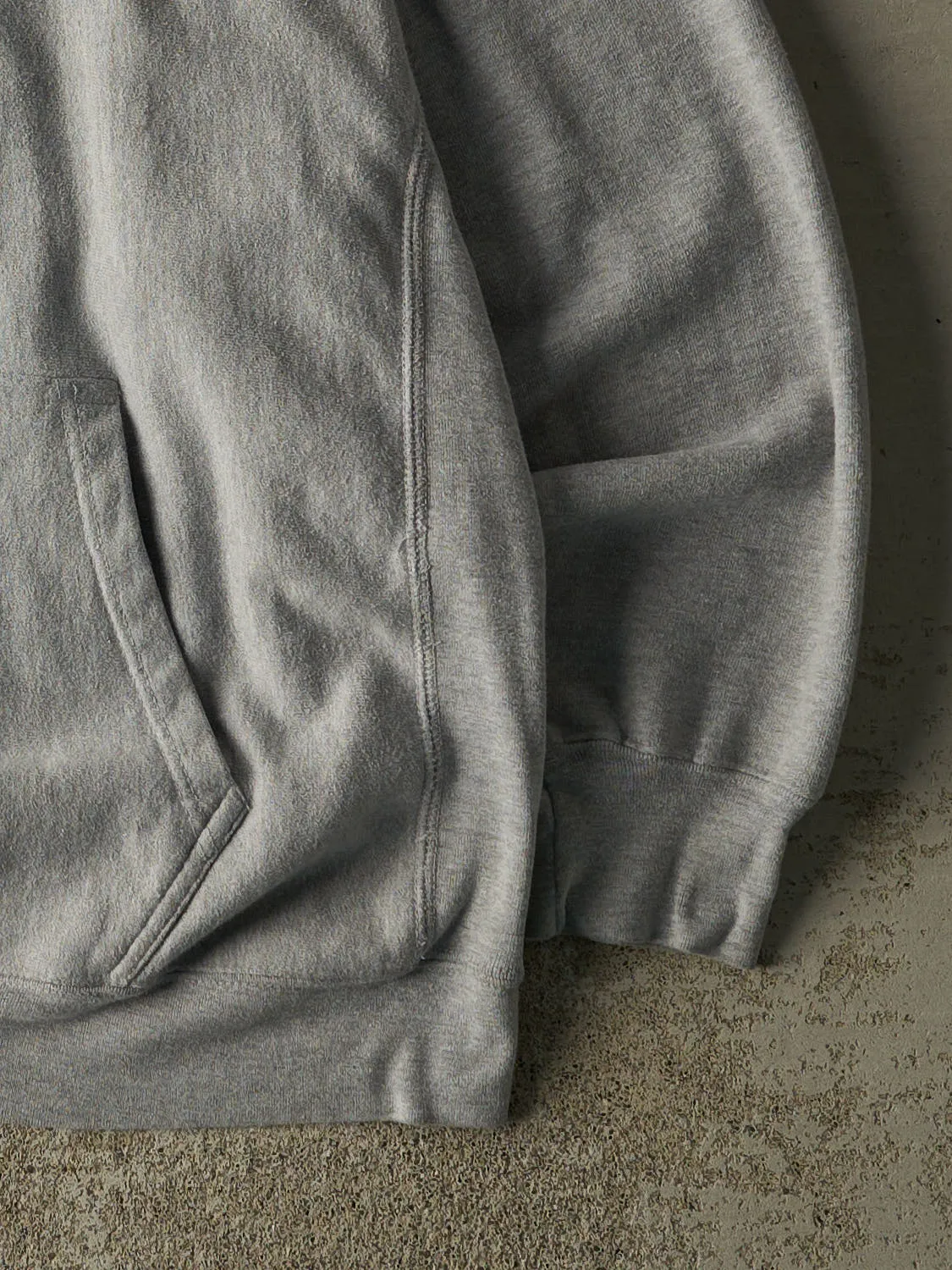 Vintage Y2K Heather Grey Ohio State University Embroidered Hoodie (XL) sold by Rebalance Vintage product image thumbnail 4