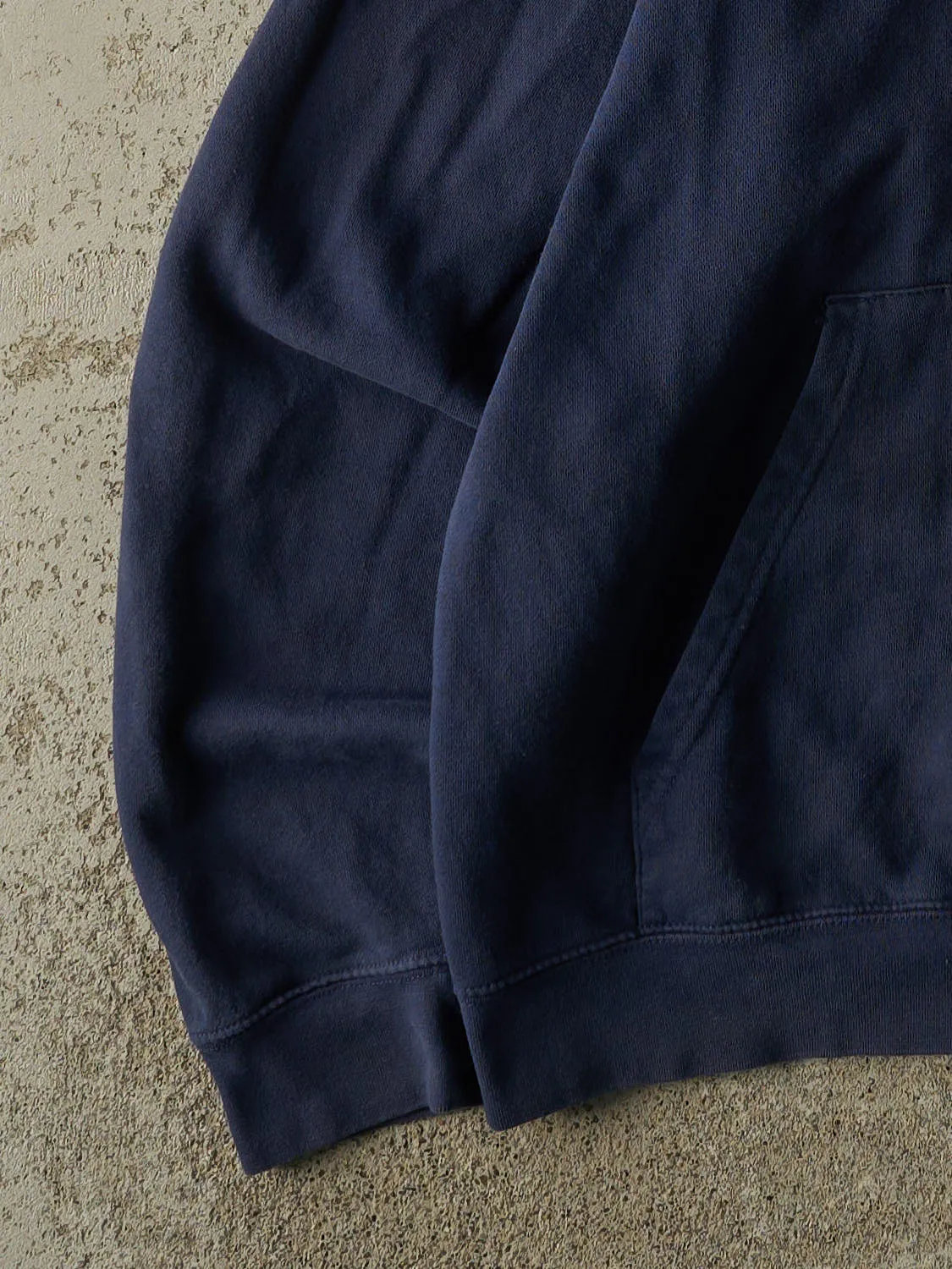 Vintage Y2K Navy Blue Milwaukee Brewers Embroidered Zip Up Hoodie (M/L) sold by Rebalance Vintage product image thumbnail 3