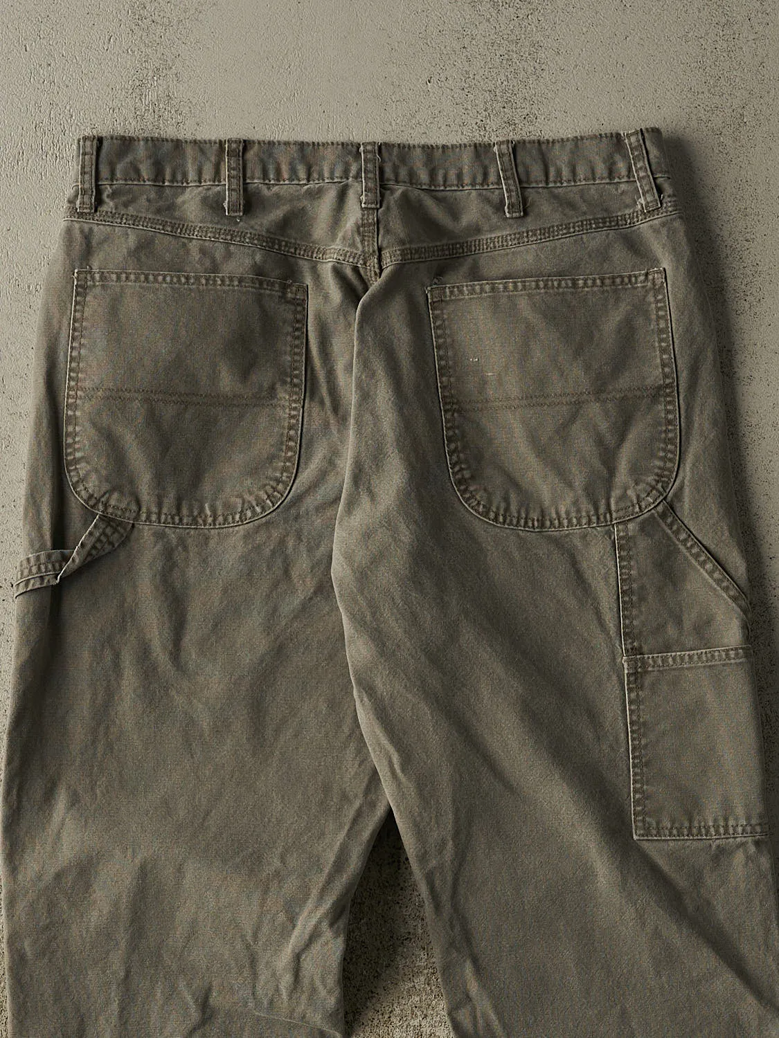 Vintage 90s Green Rustler Carpenter Pants (34x30.5) sold by Rebalance Vintage product image thumbnail 5