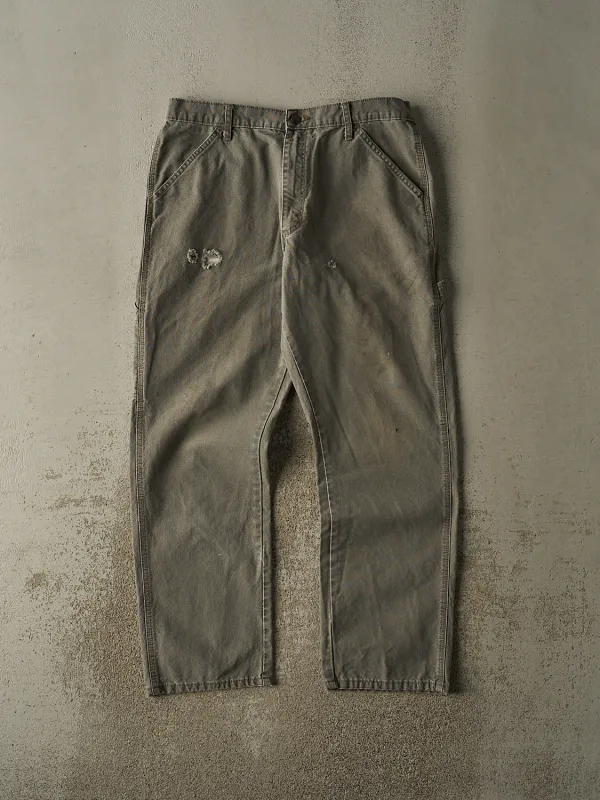 Vintage 90s Green Rustler Carpenter Pants (34x30.5) sold by Rebalance Vintage