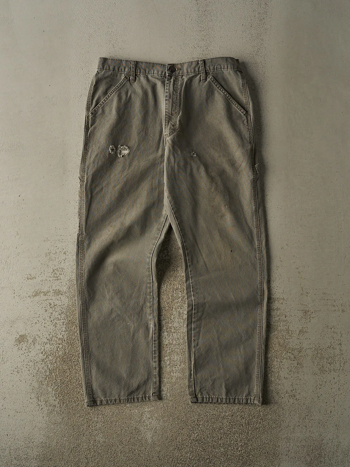 Vintage 90s Green Rustler Carpenter Pants (34x30.5) sold by Rebalance Vintage