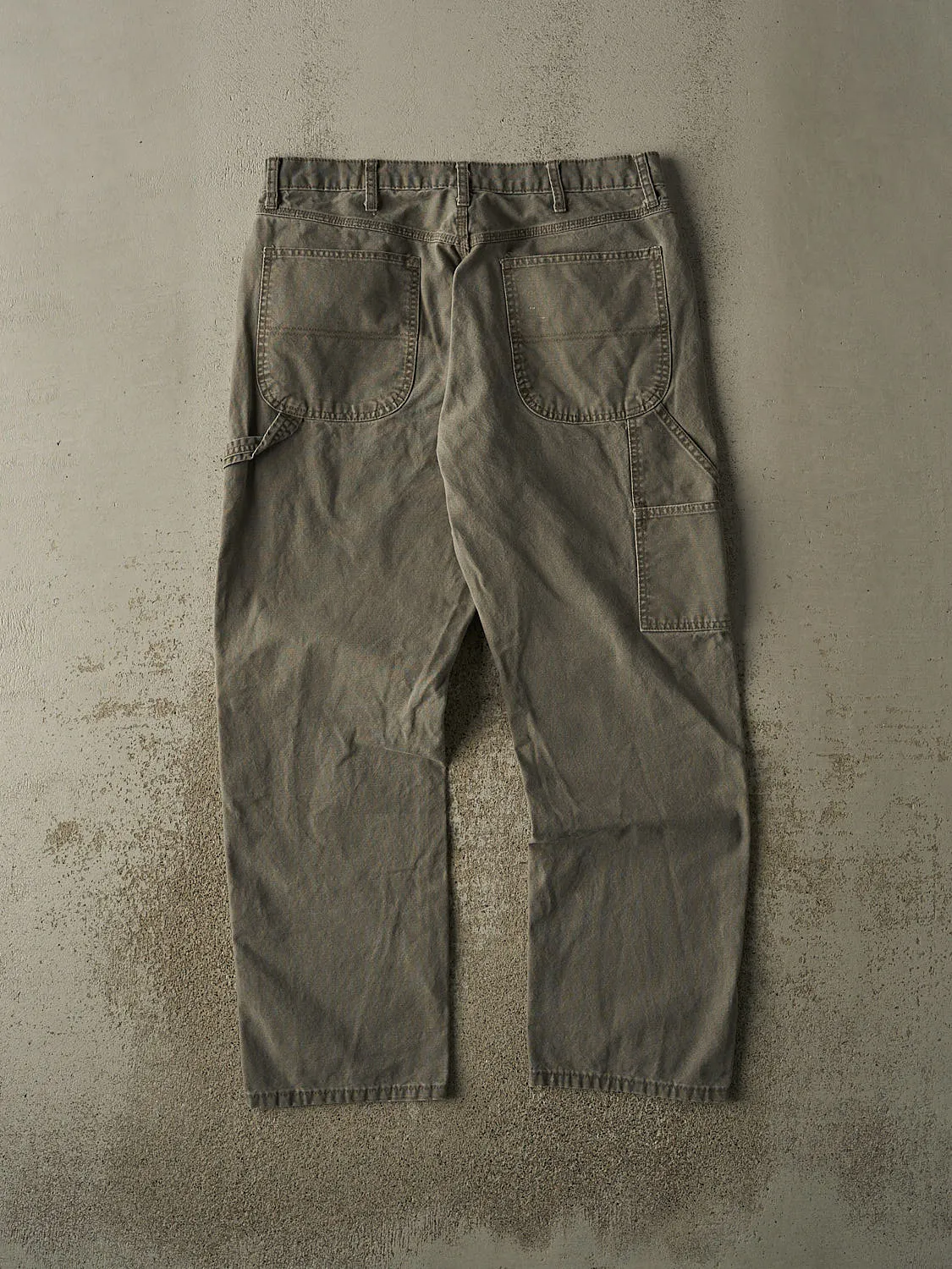 Vintage 90s Green Rustler Carpenter Pants (34x30.5) sold by Rebalance Vintage product image thumbnail 3