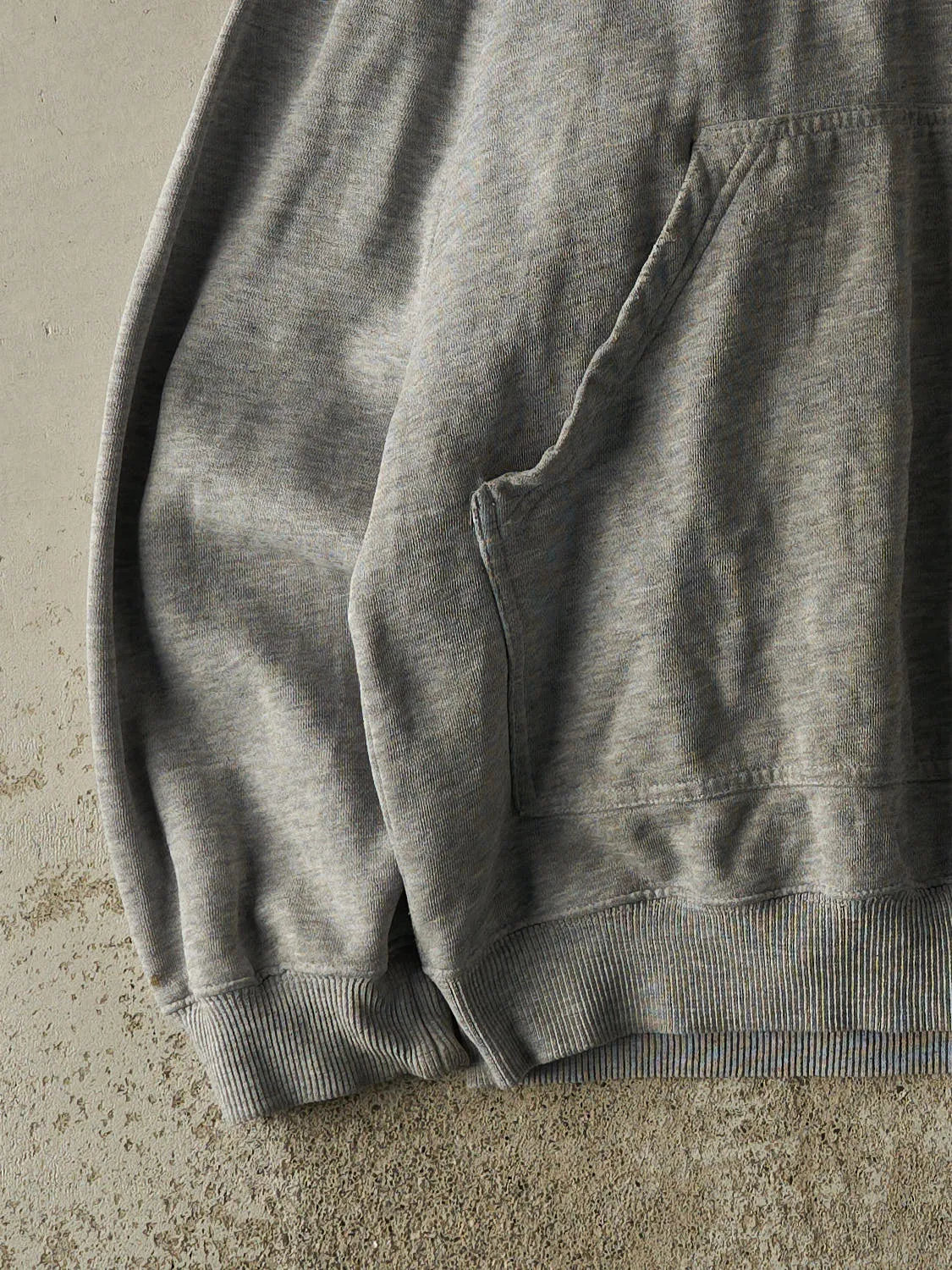 Vintage 90s Grey Adidas Embroidered Hoodie (XL) sold by Rebalance Vintage product image thumbnail 3