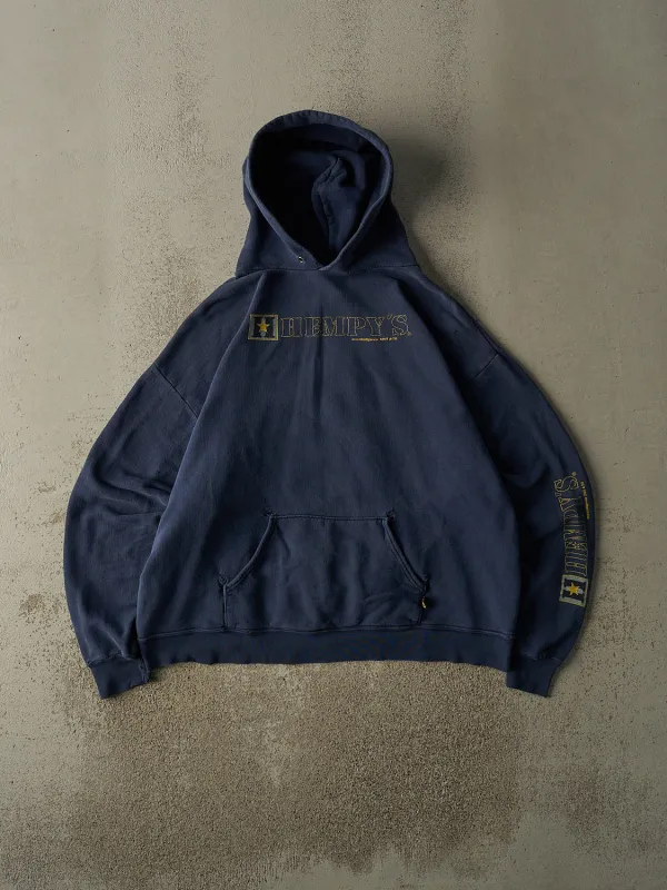 Vintage 90s Navy Blue Hempy's Hoodie (M/L) sold by Rebalance Vintage