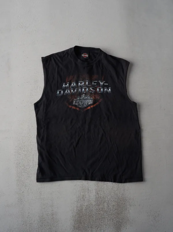 Vintage Y2K Black Detroit & Taylor Harley Davidson Tank (L) sold by Rebalance Vintage