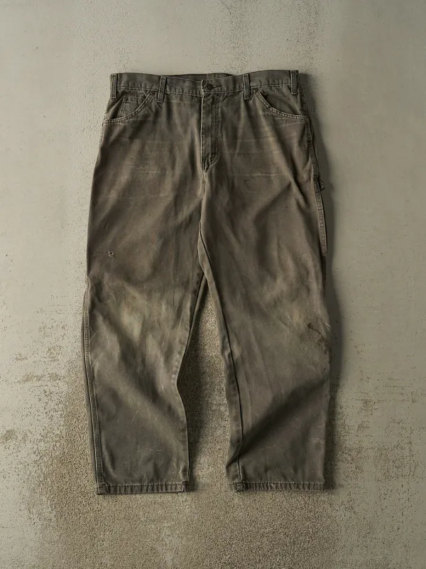 Vintage 90s Green Dickies Carpenter Pants (36x29) sold by Rebalance Vintage