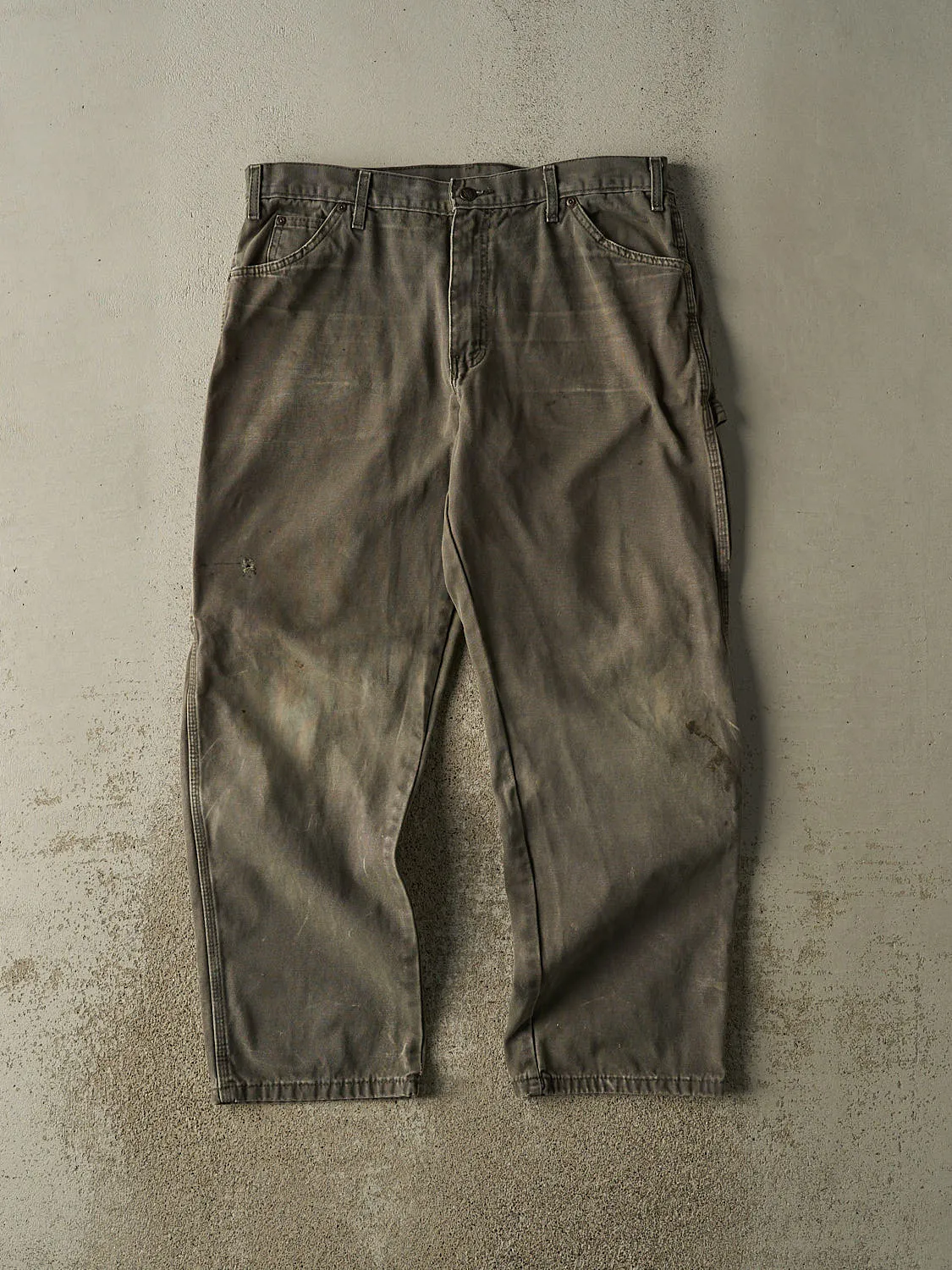 Vintage 90s Green Dickies Carpenter Pants (36x29) sold by Rebalance Vintage