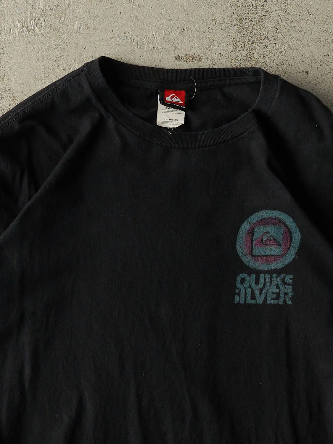 Vintage Y2K Faded Black Quiksilver Tee (XL) sold by Rebalance Vintage product image thumbnail 3