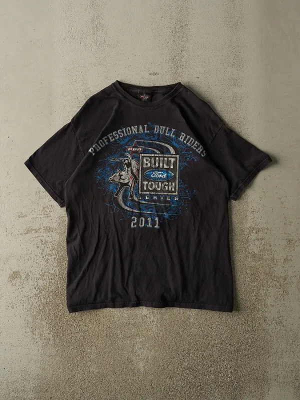 Vintage 11' Black Ford PBR Tee (S/M) made by Rebalance Vintage