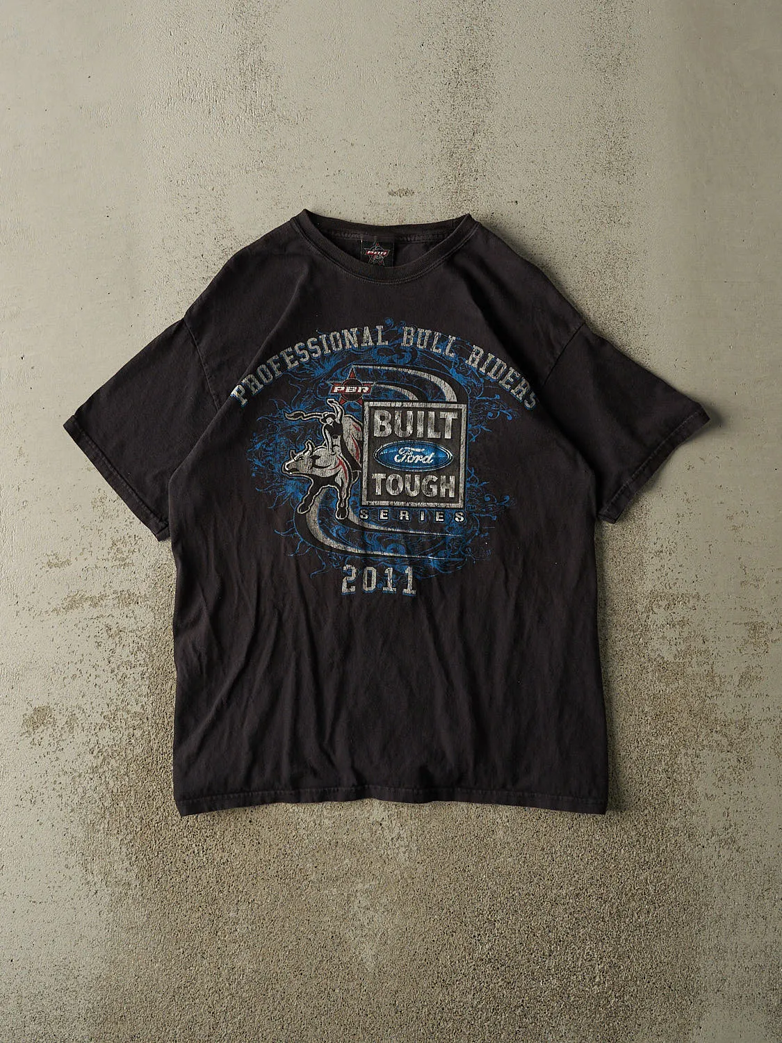 Vintage 11' Black Ford PBR Tee (S/M) sold by Rebalance Vintage