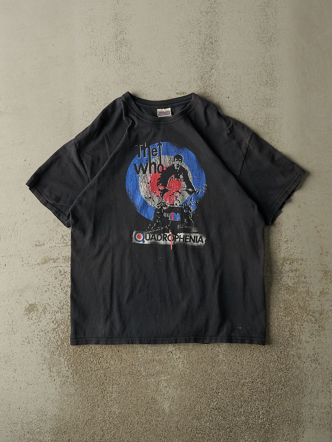 Vintage 05' Faded Black The Who "Quadrophenia" Tee (L/XL) sold by Rebalance Vintage