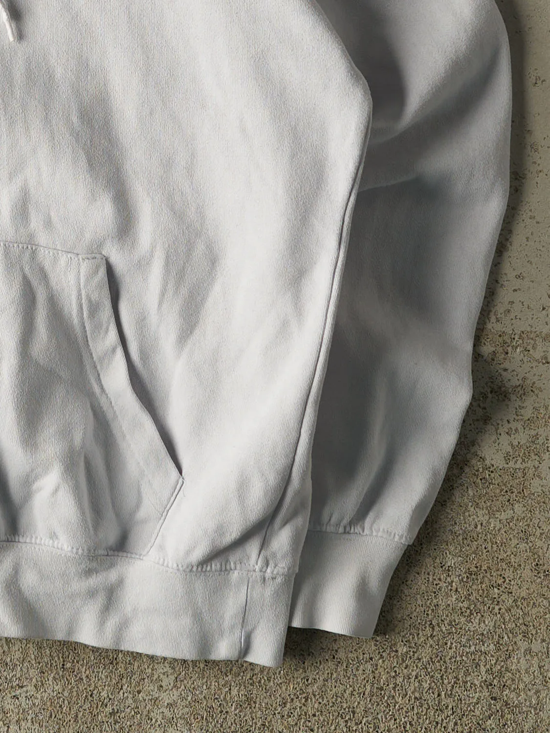 Vintage 90s White University of North Carolina Hoodie (S/M) sold by Rebalance Vintage product image thumbnail 4