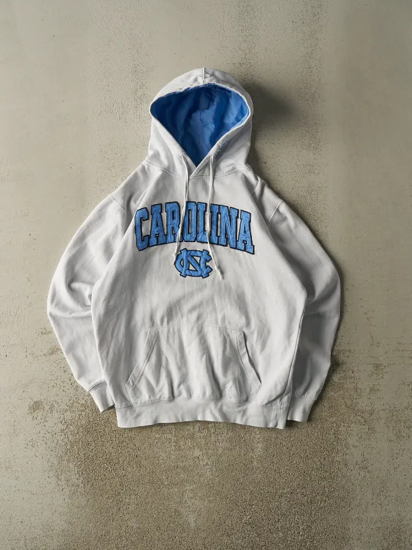 Vintage 90s White University of North Carolina Hoodie (S/M) sold by Rebalance Vintage