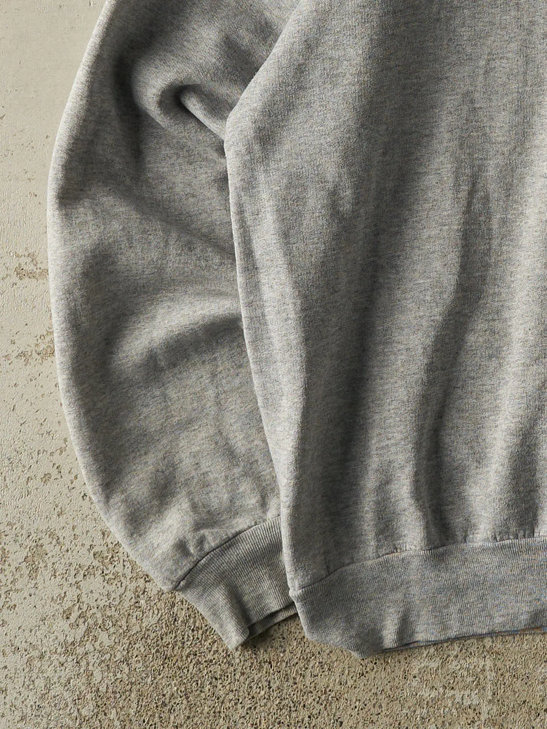 Vintage Y2K Grey Blank Crewneck (XL) sold by Rebalance Vintage product image thumbnail 3