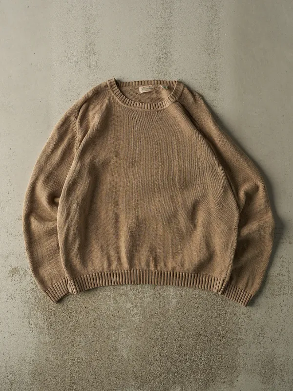Vintage 90s Beige St John's Bay Knit (XL/XXL) made by Rebalance Vintage