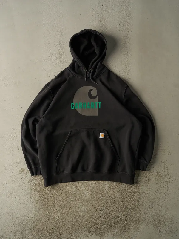 Vintage Y2K Black Carhartt Hoodie (XXL) sold by Rebalance Vintage