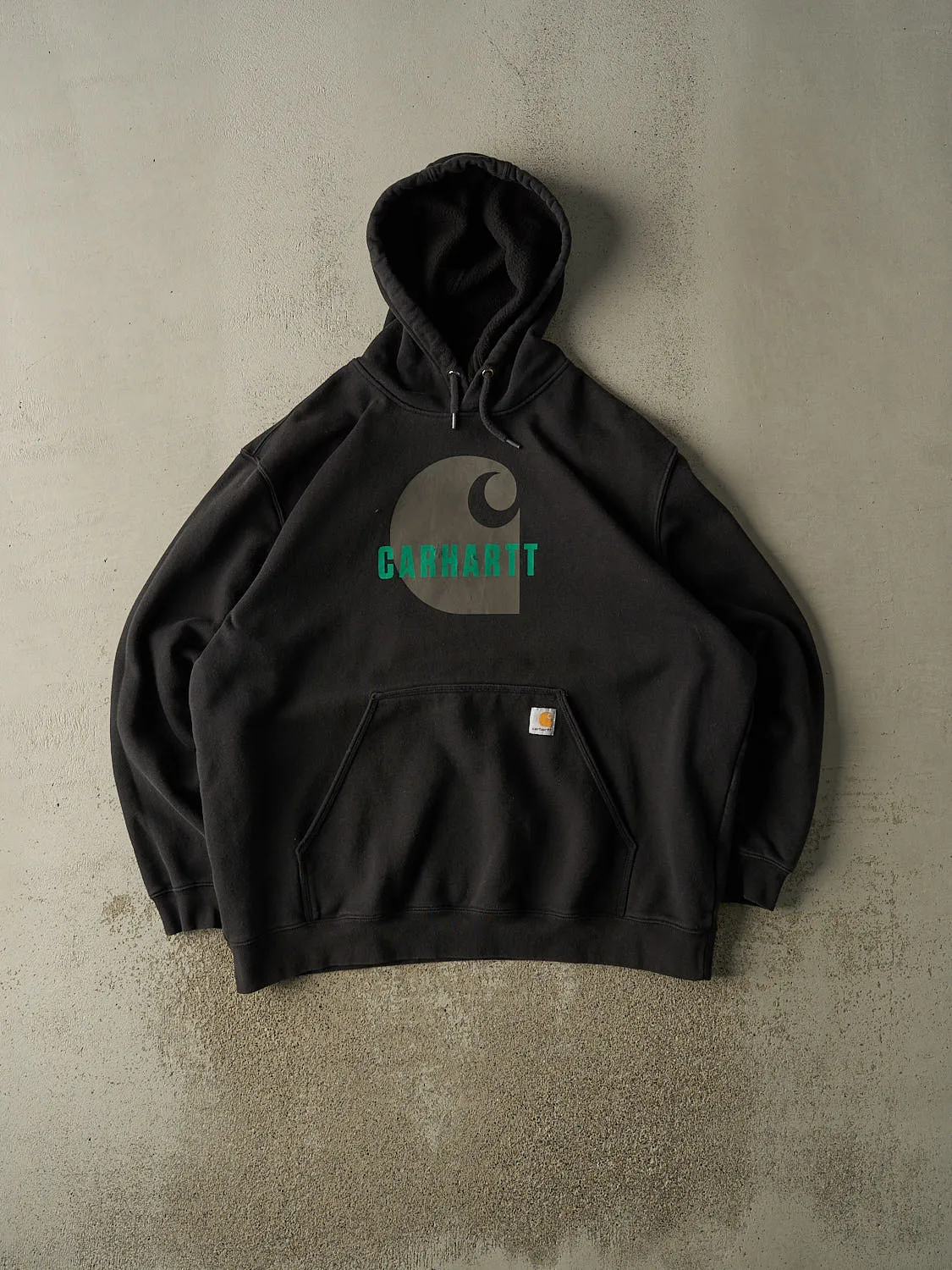 Vintage Y2K Black Carhartt Hoodie (XXL) sold by Rebalance Vintage