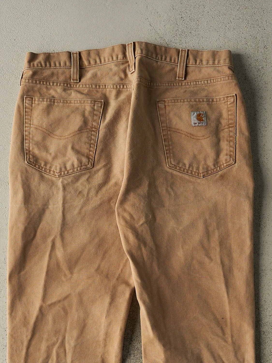 Vintage 90s Beige Carhartt Work Pants (36x34) sold by Rebalance Vintage product image thumbnail 4