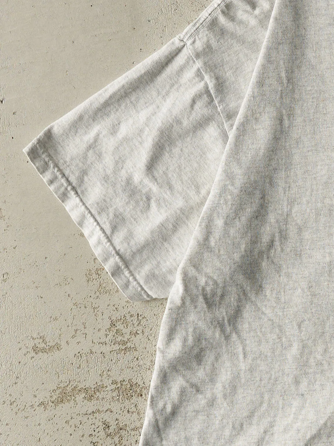 Vintage 90s Heather Grey The Alamo Embroidered Tee (M/L) sold by Rebalance Vintage product image thumbnail 3